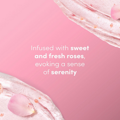 Dove Body Scrub Himalayan Salt &amp; Rose Oil  298g