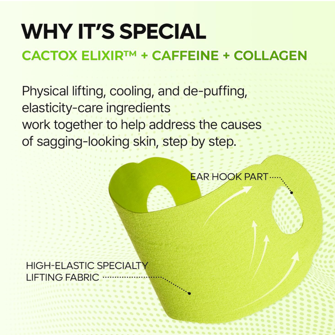 Dr.Melaxin Cactox Cooling V-UP Mask Set 4Pcs