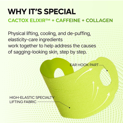 Dr.Melaxin Cactox Cooling V-UP Mask Set 4Pcs