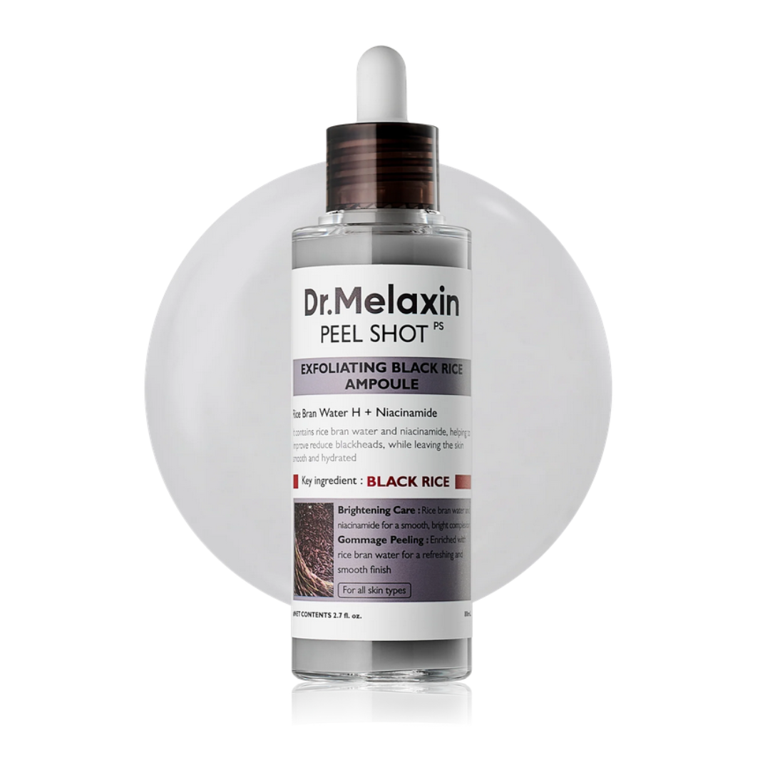 Dr.Melaxin Peel Shot Exfoliant Black Rice Ampoule 80ml