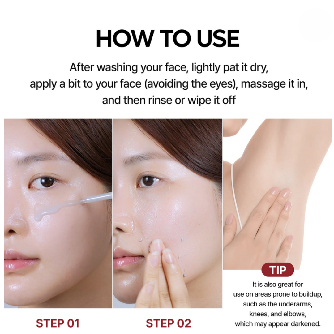 Dr.Melaxin Peel Shot Exfoliant White Rice Ampoule 80ml