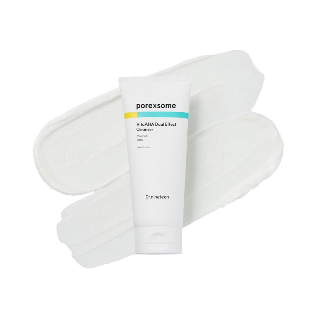 Dr.nineteen  PoreXsome VitaAHA Dual Effect Cleanser 150ml