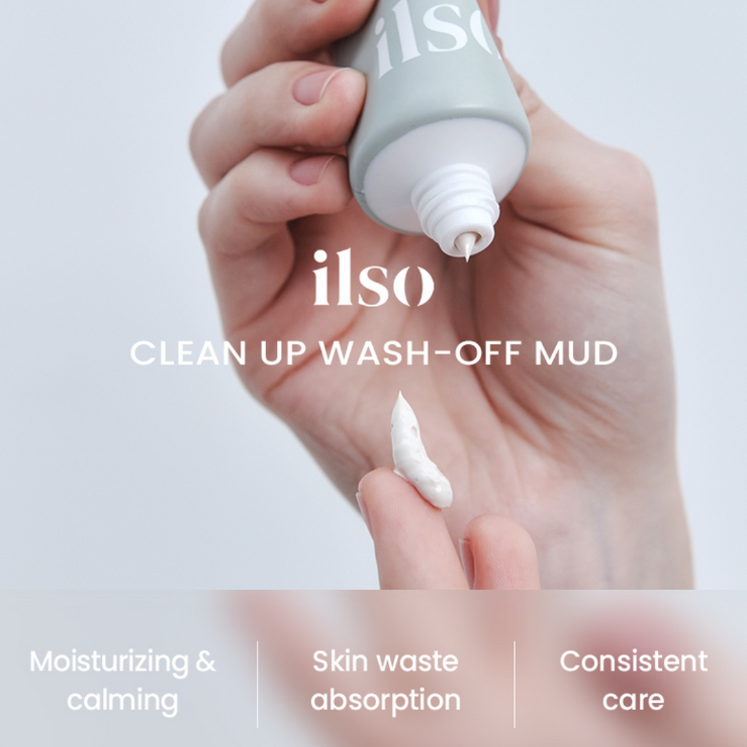 Ilso Clean Up Wash-Off Mud 100g