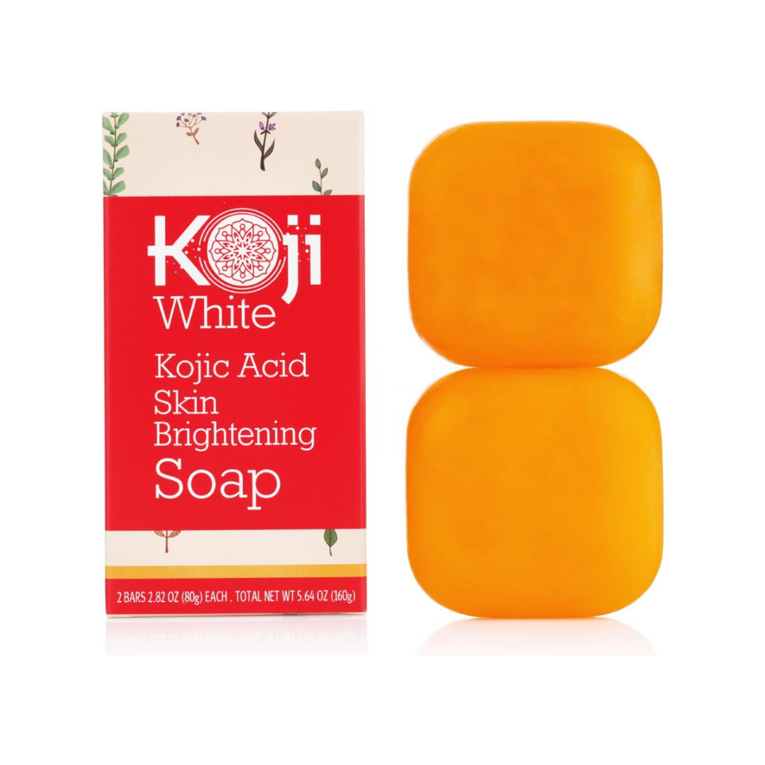 Koji White  Kojic Acid Skin Brightening Soap 2 X 80g