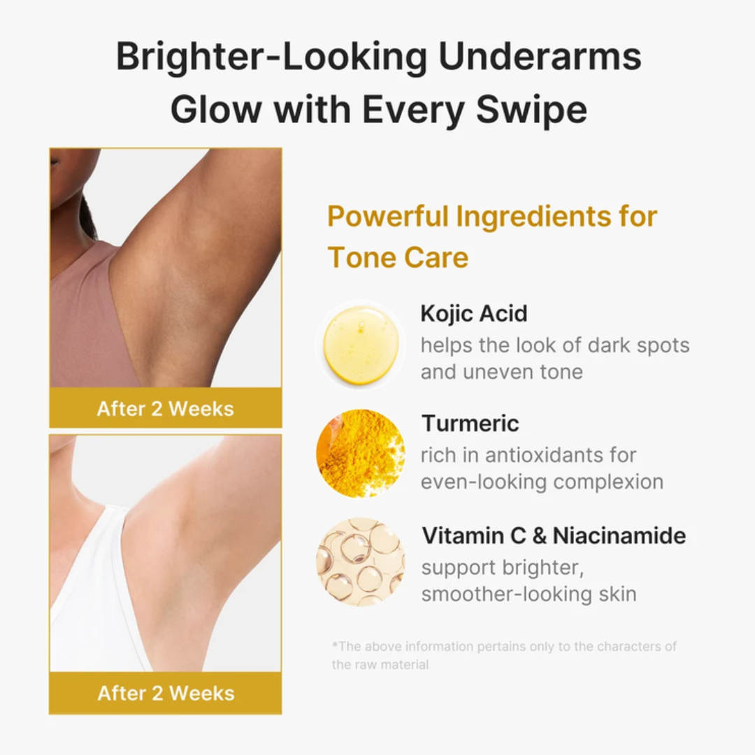 Kojic Acid Brightening Deodorant (Vanilla &amp; Pistachio) 83g