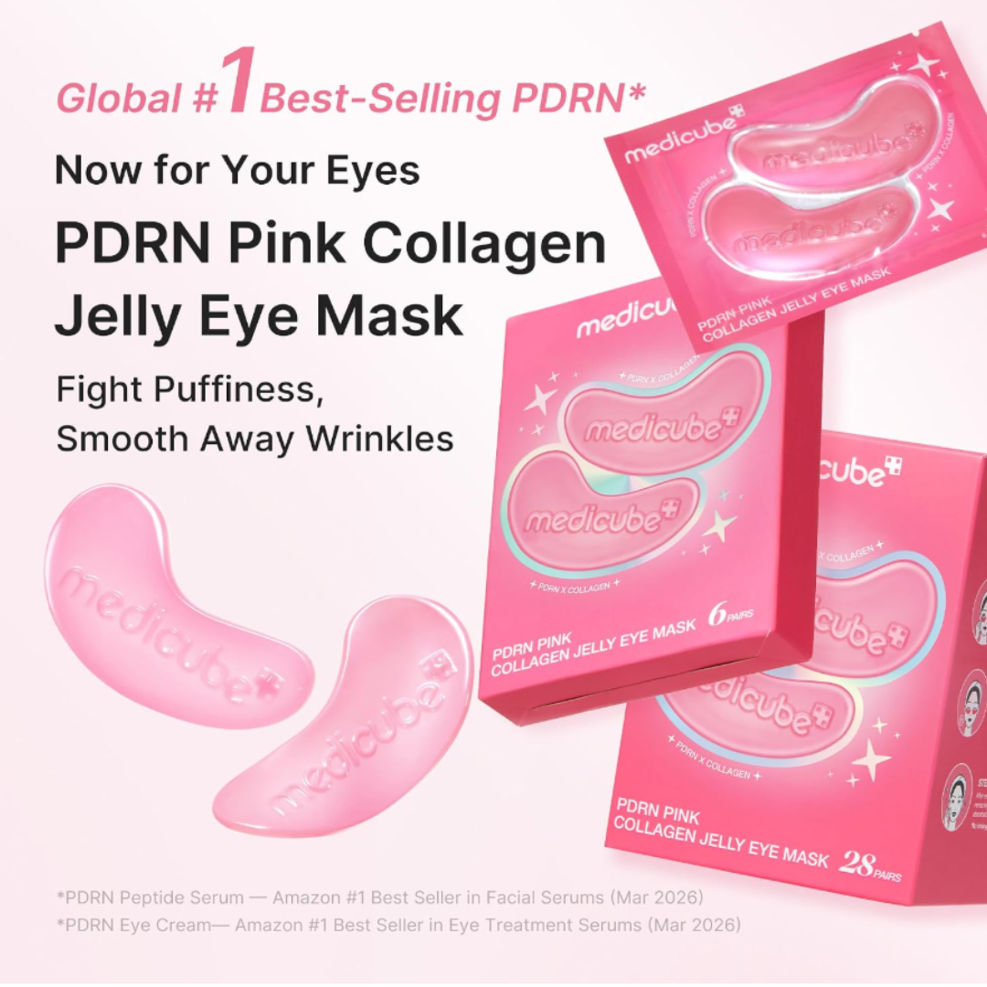 Medicube PDRN Pink Collagen Jelly Eye Mask 28 pairs