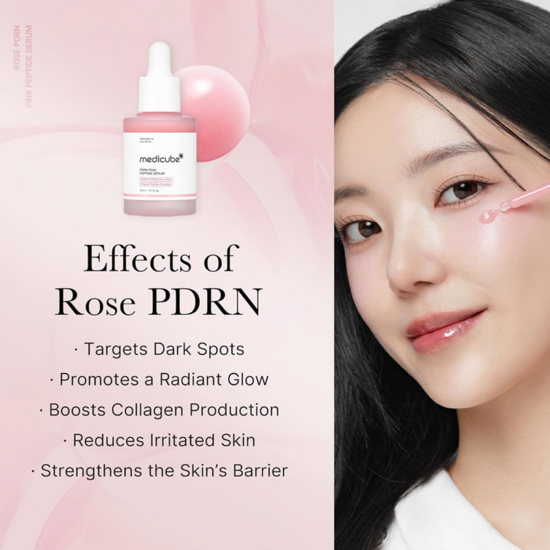 Medicube PDRN Pink Peptide Serum 30ml (Korean Version)