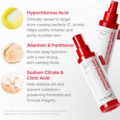 Medicube Hypochlorous Acid Daily Facial Spray 125ml