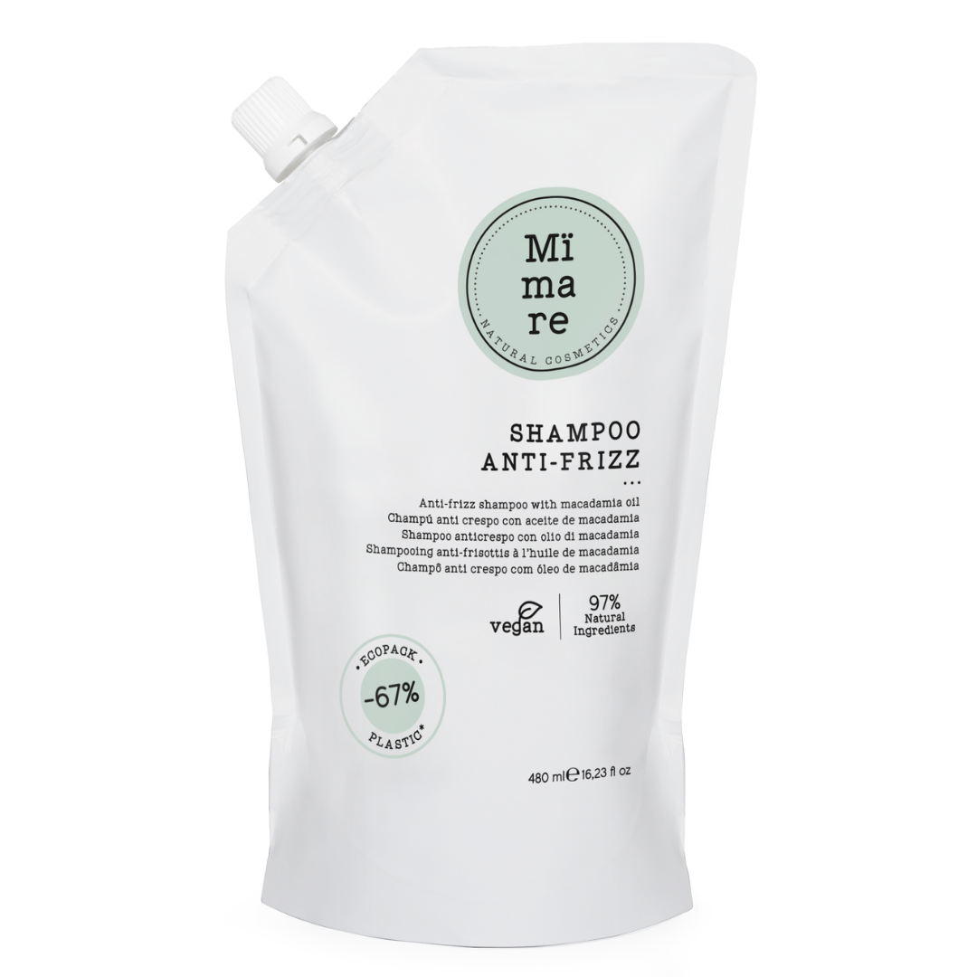 Mimare Anti-Frizz Shampoo smoothing with machadamia oil 480ml