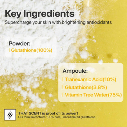 Numbuzin No.5 Glutathione TXA Advanced Dark Spot Ampoule Concentrate 10.7g