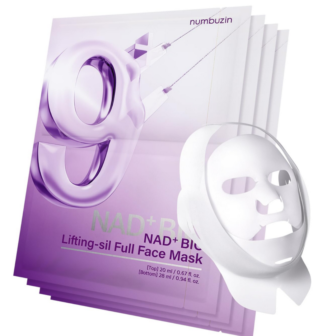 Numbuzin No. 9 NAD Bio Lifting-sil Full Face Pack Sheet 4pcs
