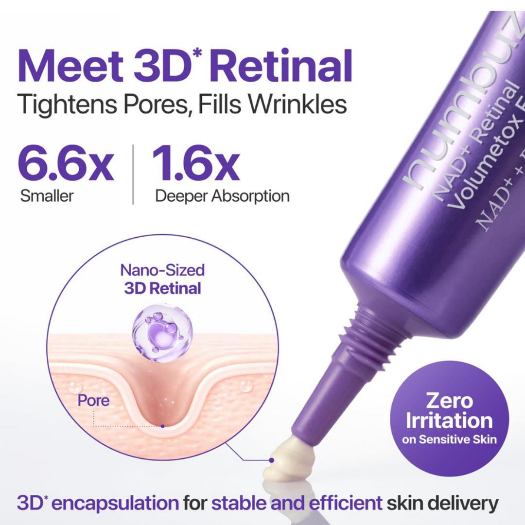 Numbuzin No.9 NAD+ Retinal Volumetox Eye Cream Tube Type 20ml