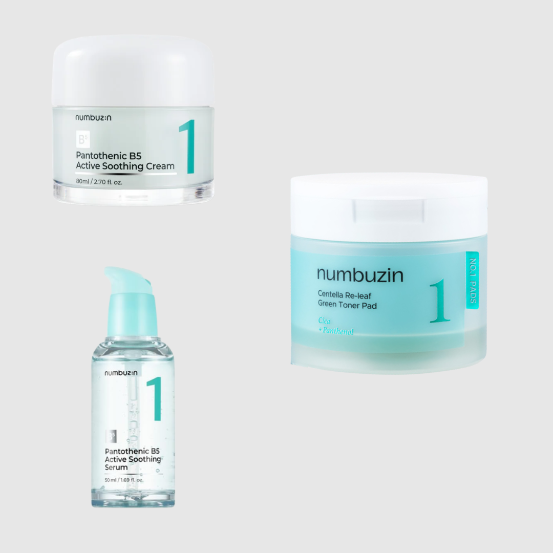 Numbuzin No 1 Soothing Set ( Packing May Vary)