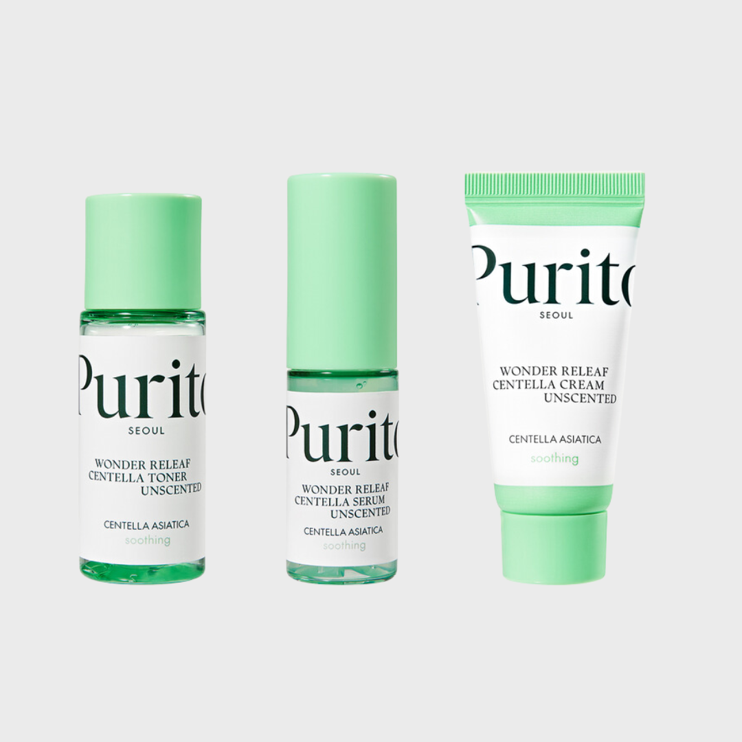 Purito SEOUL  Wonder Releaf Centella Mini Kit Unscented