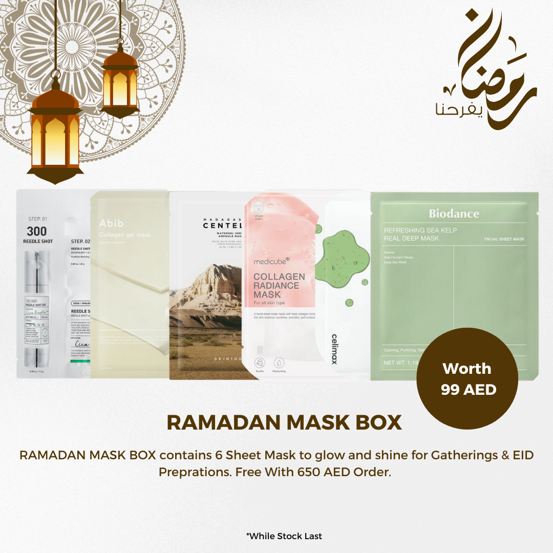 RAMADAN Mask Box ( Free with 650 AED Orders)