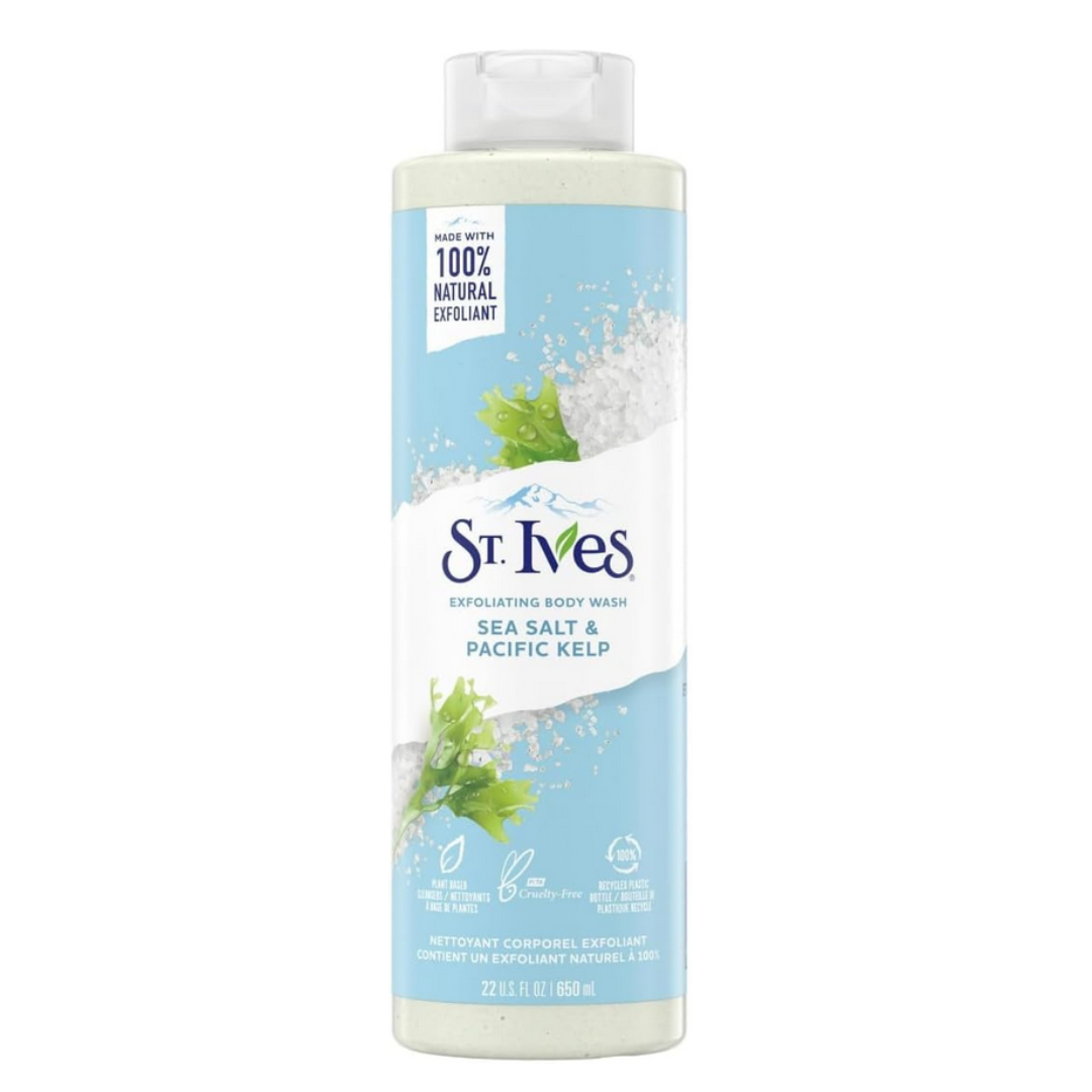 ST.Ives Exfoliating Body Wash Sea Salt &amp; Pacific Kelp 650 ml