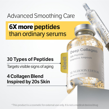 SUNGBOON EDITOR Collagen Silk Peptide Intensive Ampoule 40ml