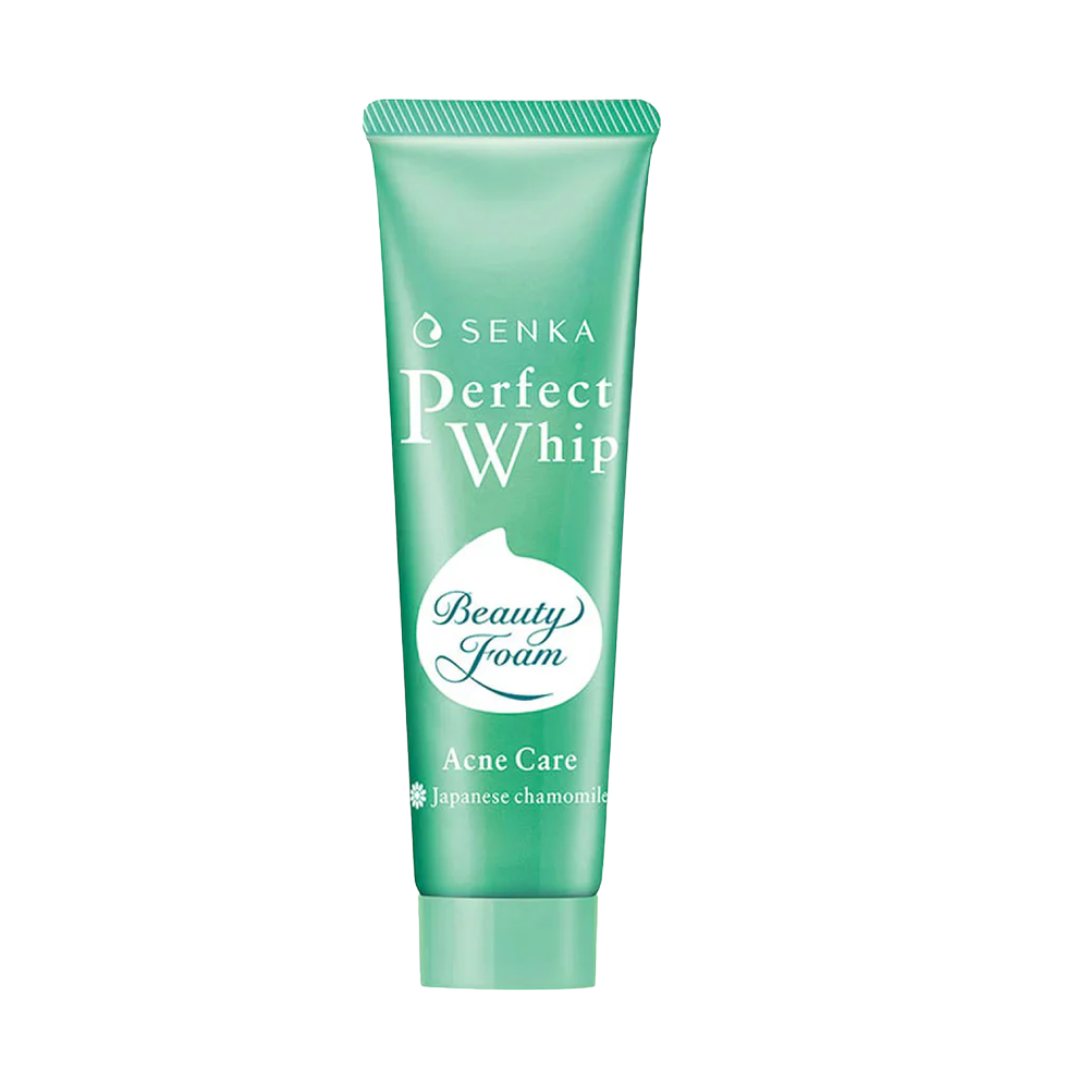Senka Perfect Whip Acne Care Japanese Chamomile Beauty Face Foam mini 50g