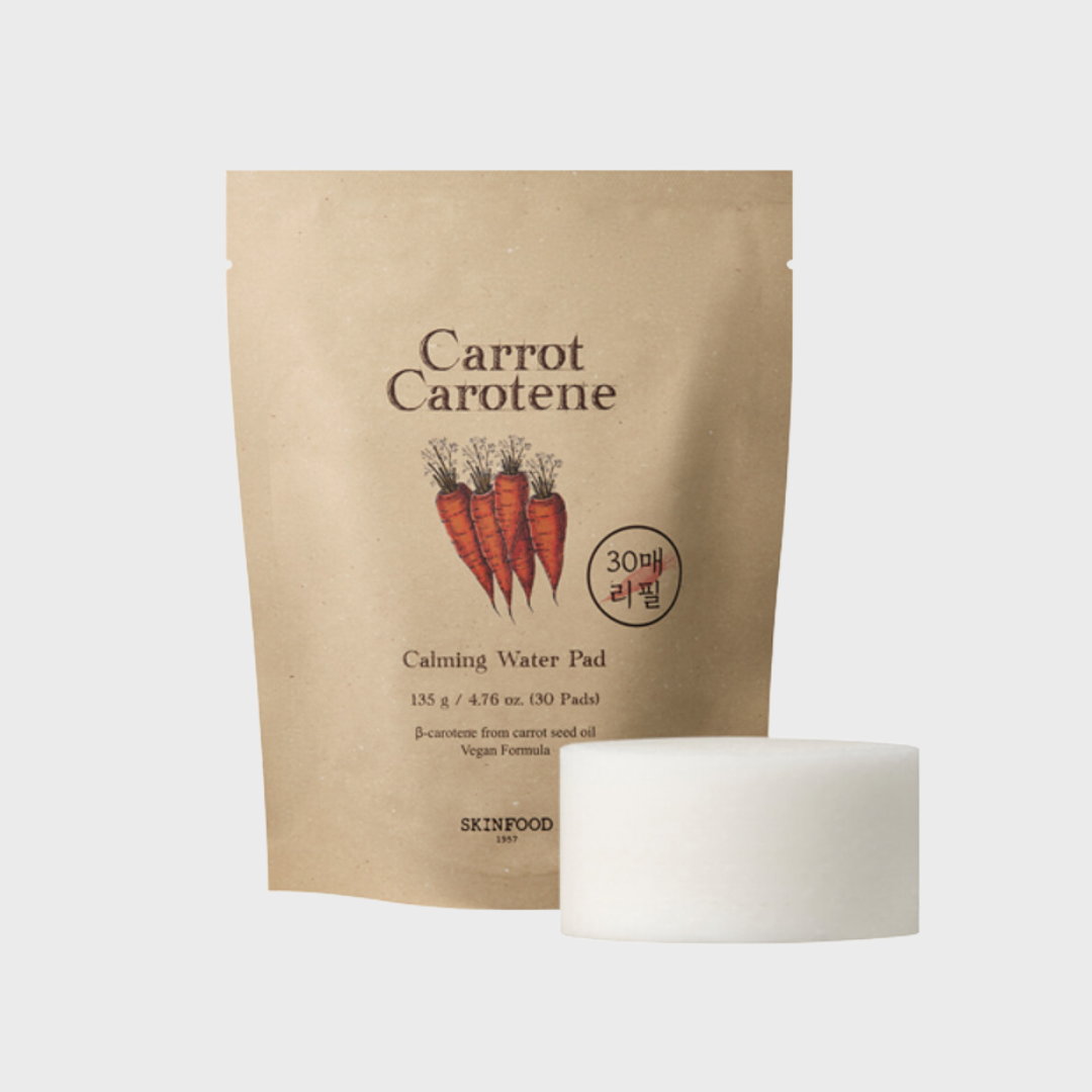 SKINFOOD Carrot Carotene Calming Water Pad 30pads Refill