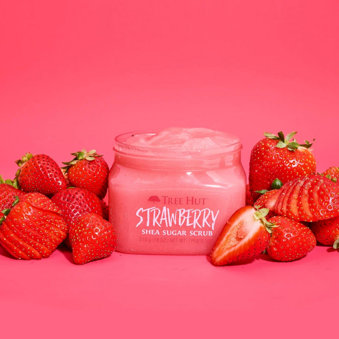 Tree Hut Shea Sugar Body Scrub Strawberry 510g