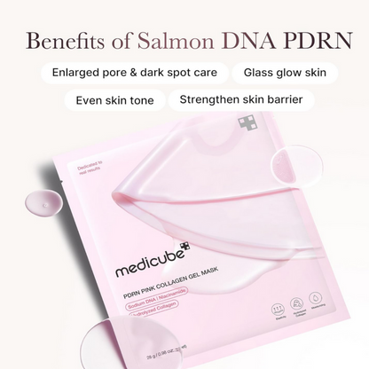 Medicube PDRN Pink Collagen Gel Mask 1 Pc