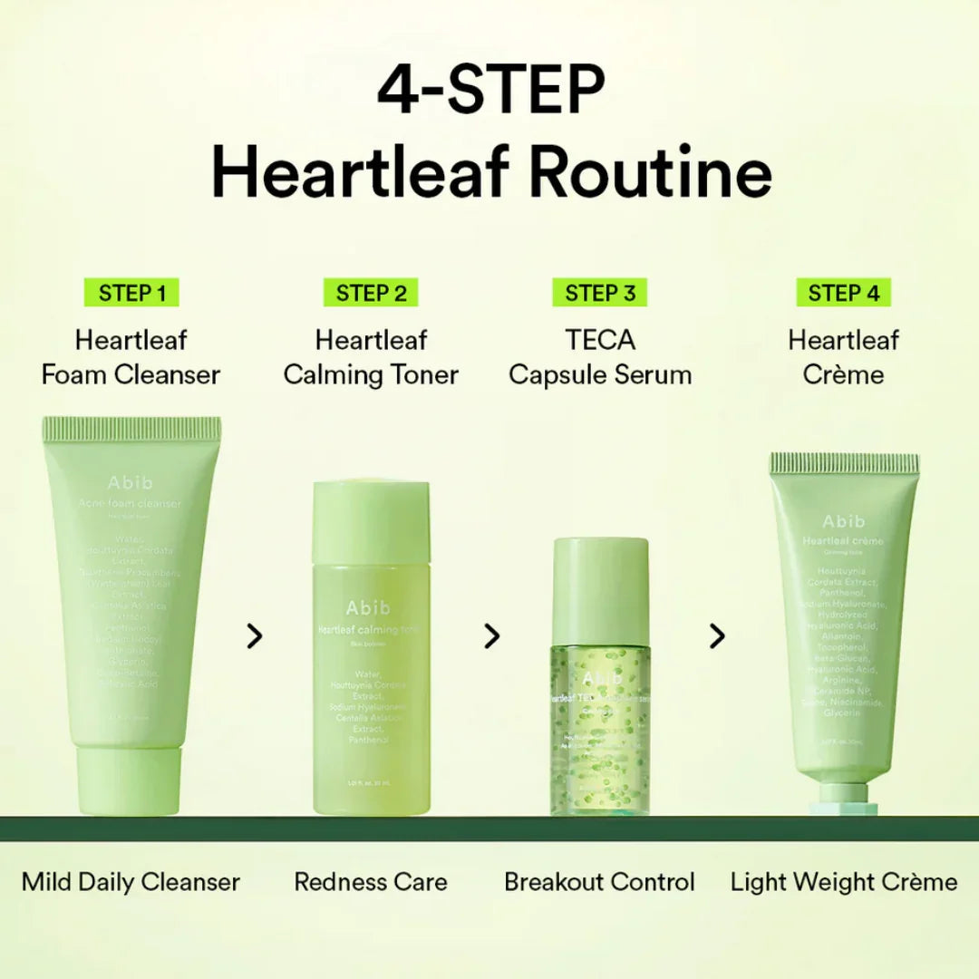 AbibAbib Heartleaf Calming Trial KitMood Arabia8800280690005