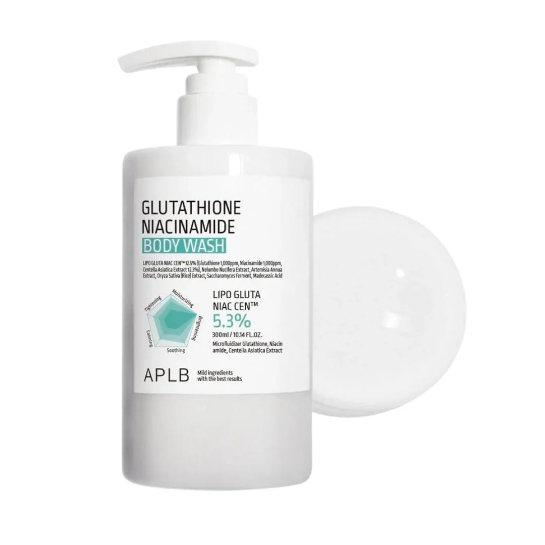 APLBAPLB Glutathione Niacinamide Body wash 300mlMood Arabia8809874682730