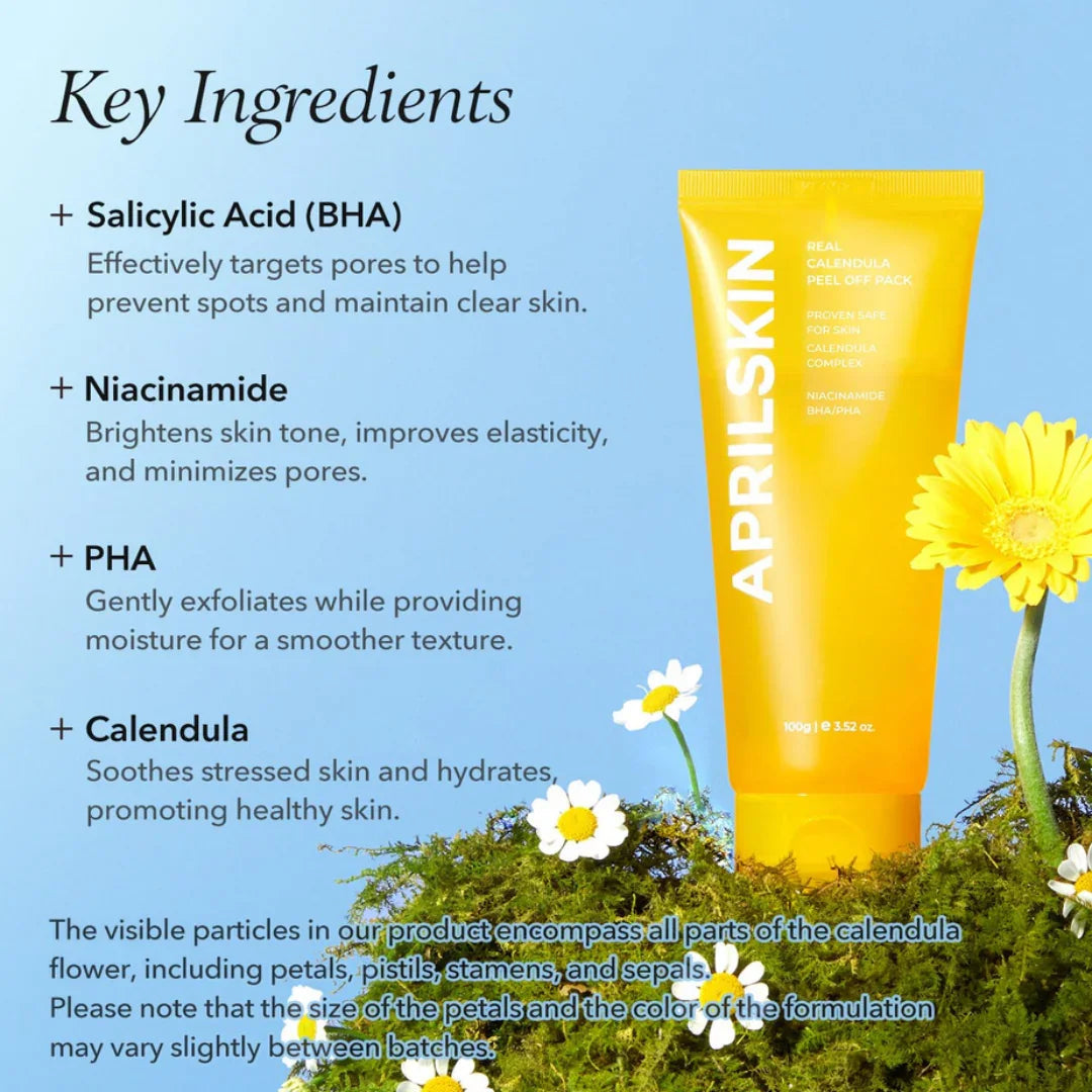 APRILSKINAPRILSKIN Real Calendula Peel Off Pack 100gMood Arabia