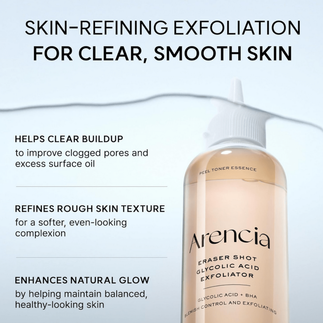 ArenciaARENCIA Eraser Shot Glycolic Acid Exfoliator 200mlMood ArabiaIherb