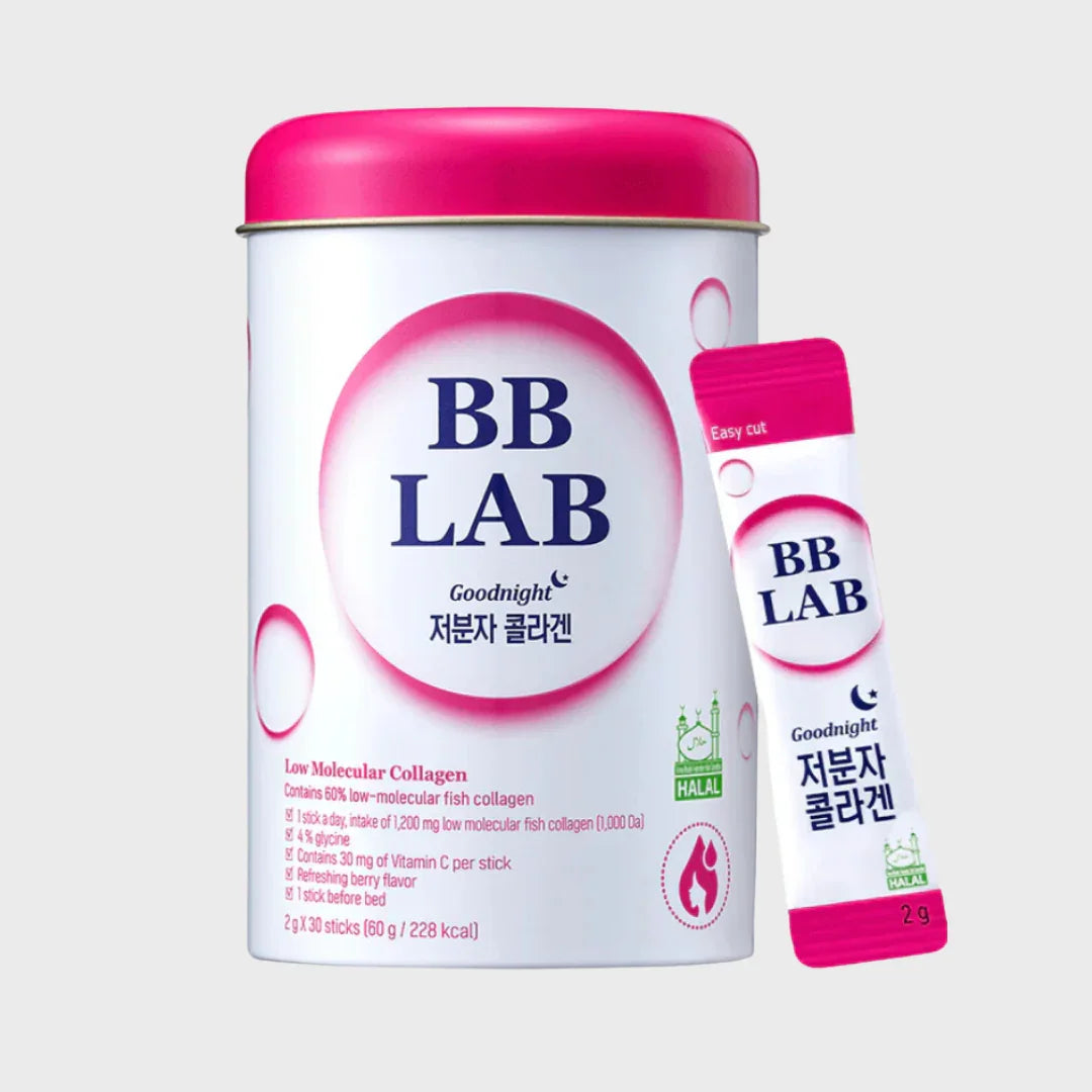 BB LabGood Night Collagen (Low-Molecular Weight Collagen) Halal 2g*30 sticks ( Packaging may Vary)Mood Arabia8809514649840