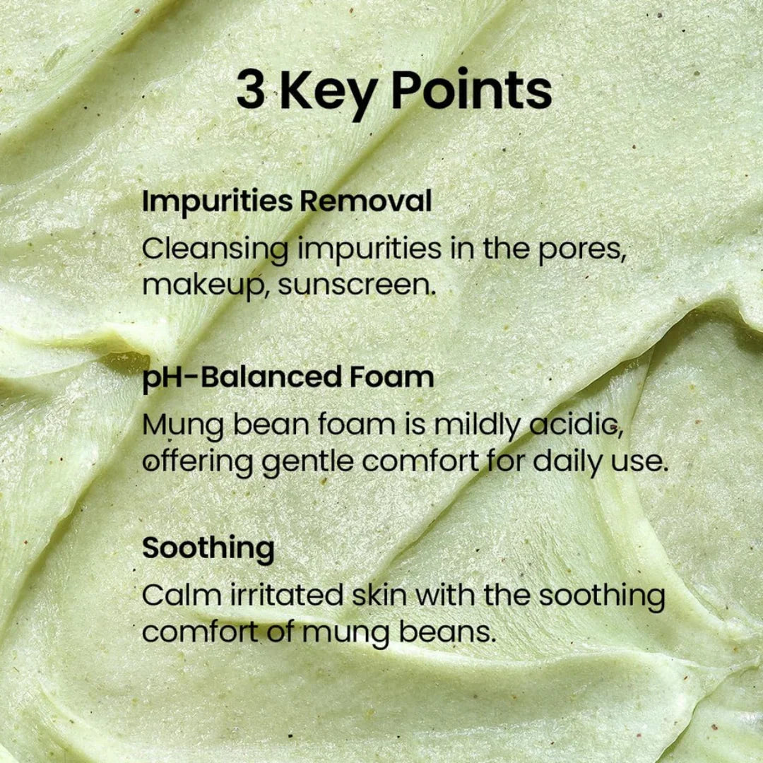 beplainbeplain Mung Bean Ph-balanced Cleansing Foam 80mlMood Arabia