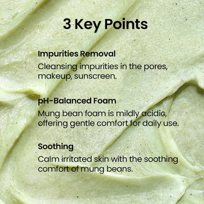 beplainbeplain Mung Bean Ph-balanced Cleansing Foam 80mlMood Arabia