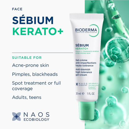 biodermaBioderma Sébium Kerato+ Anti-Blemish Gel-Cream 30mlMood Arabia3701129805367