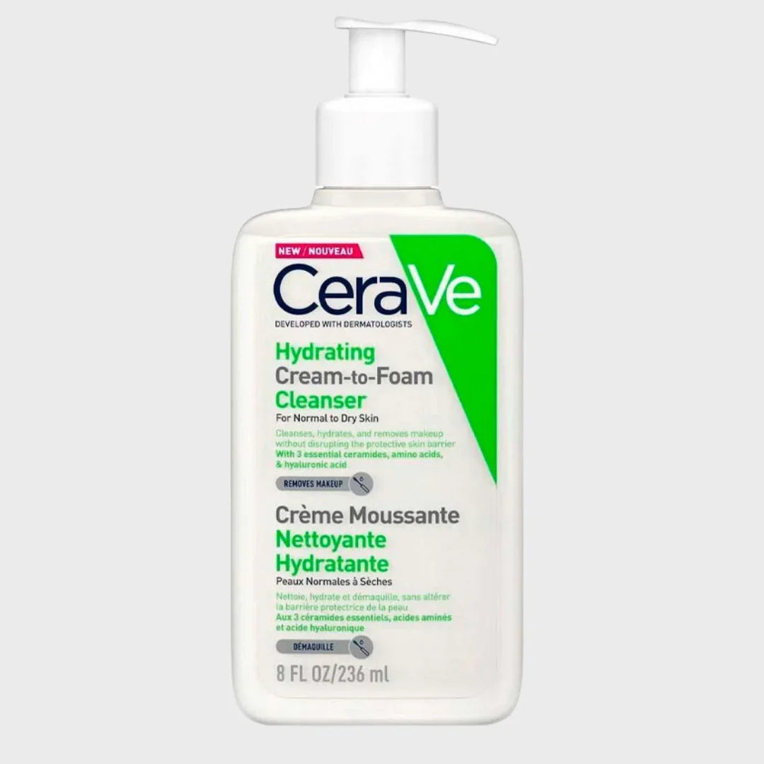 CeraveCeraVe Foaming Moisturizing Face Wash 236ml ( Packing May Change)Mood Arabia3337875743563