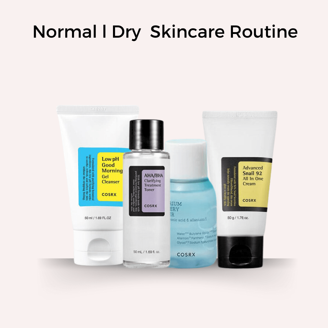 CosrxNormal l Dry Skincare RoutineMood ArabiaIherb