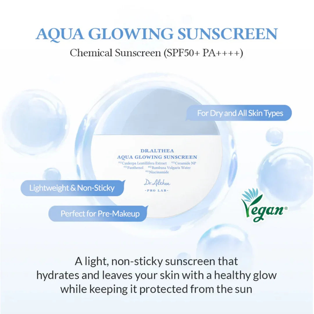 Dr. AltheaDr. Althea Aqua Glowing Sunscreen 45mlMood Arabia