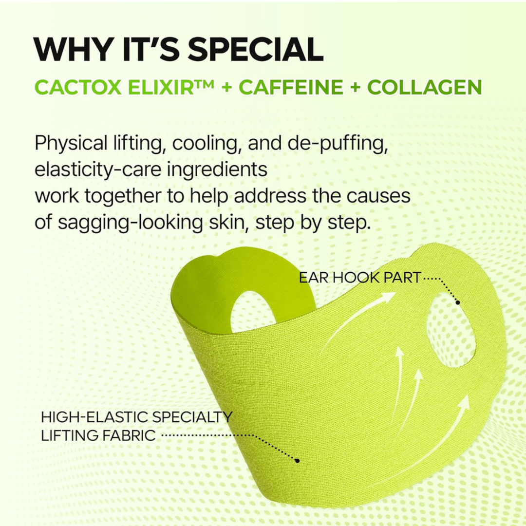 Dr.MelaxinDr.Melaxin Cactox Cooling V-UP Mask Set 4PcsMood Arabia