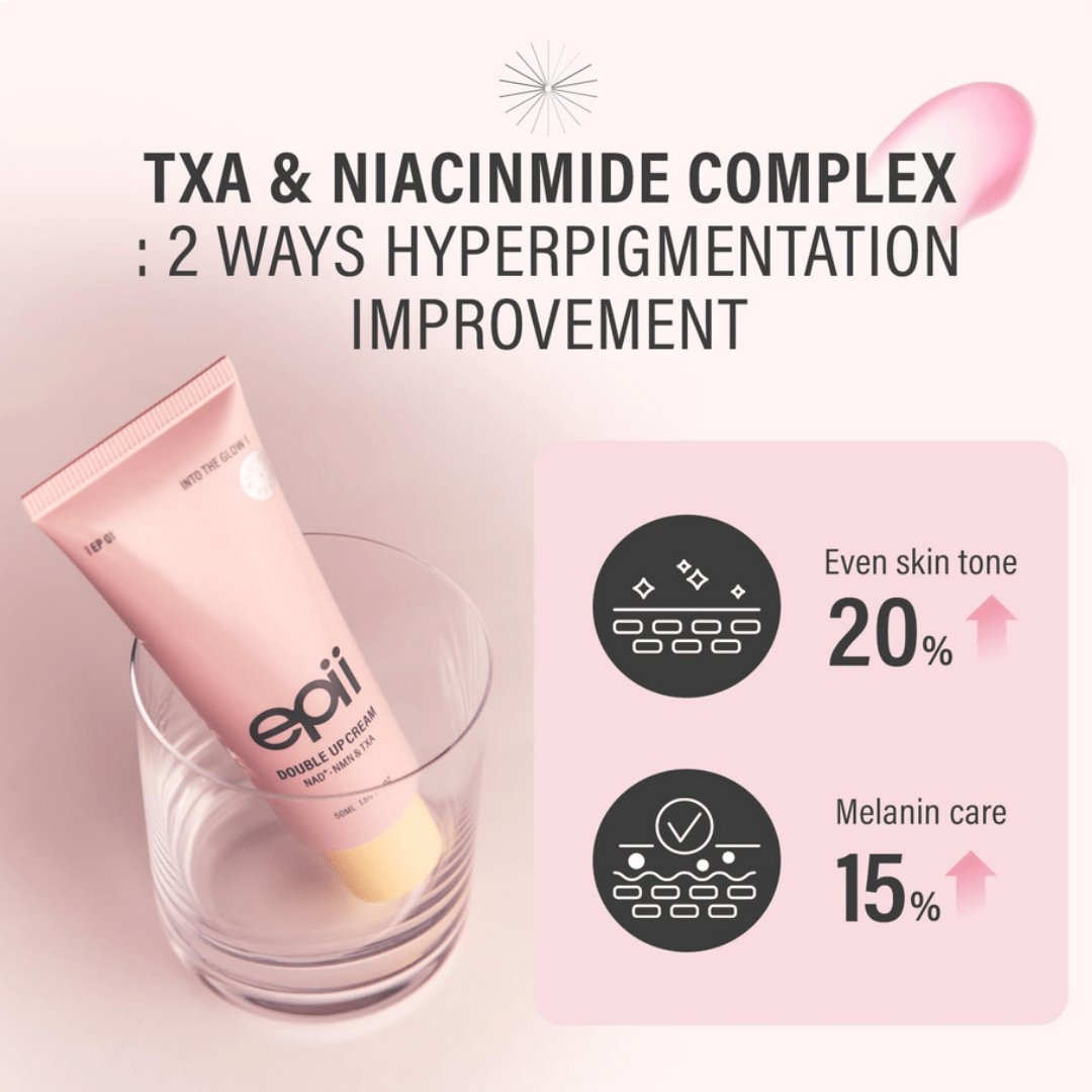 epiiepii Double Up Cream NAD+ NMN &amp; TXA 50mlMood Arabia