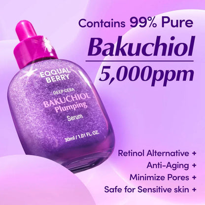 EQQUALBERRYEQQUALBERRY Bakuchiol Plumping Serum 30mlMood Arabia8809875456484