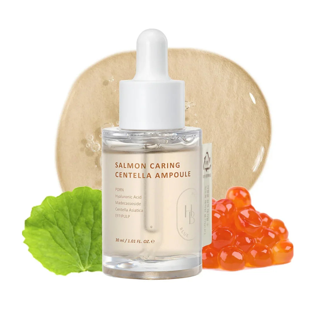 HEVEBLUEHEVEBLUE Salmon Caring Centella Ampoule 30mlMood Arabia