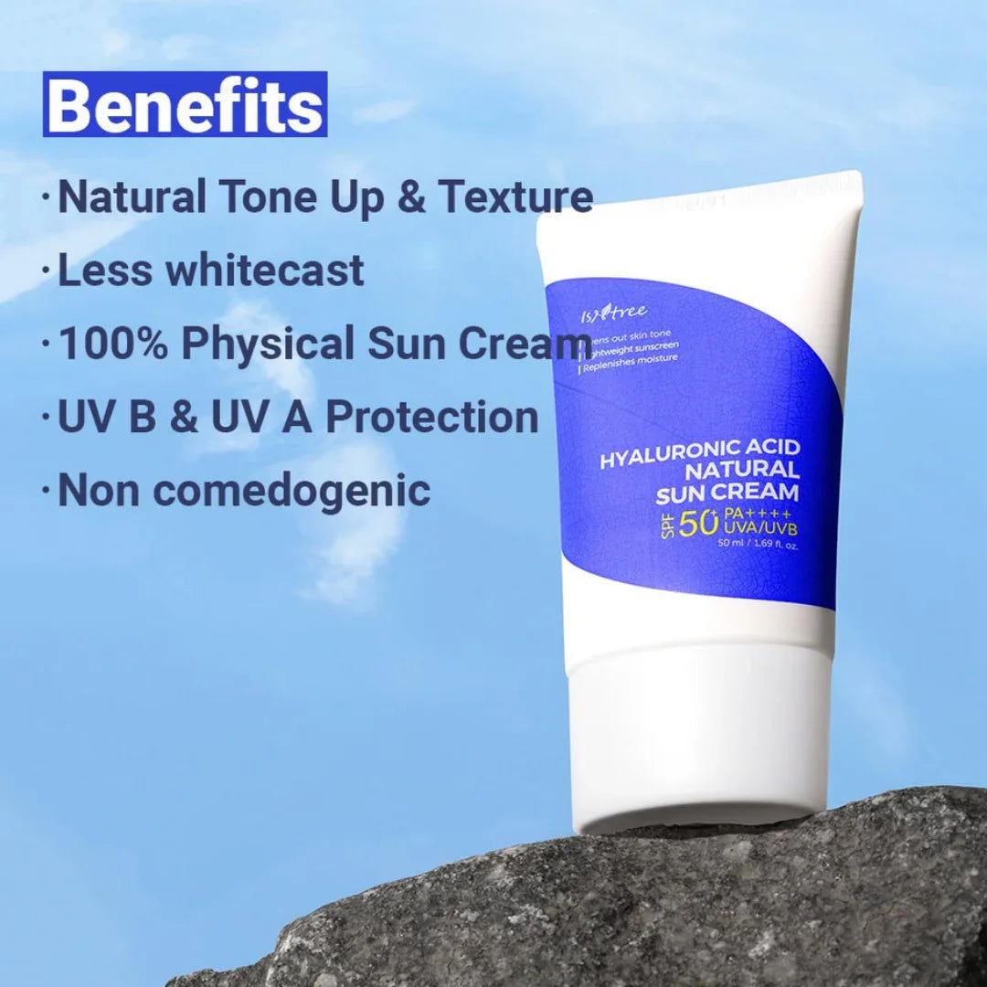 IsntreeISNTREE Hyaluronic Acid Daily Sun Cream 50mlMood Arabia