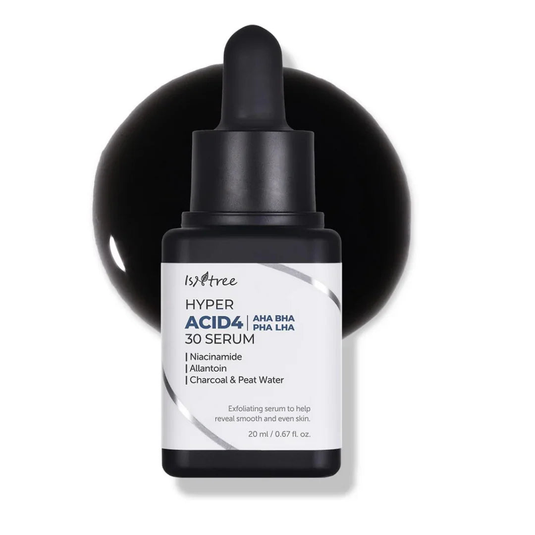 IsntreeISNTREE Hyper Acid 4 (AHA BHA PHA LAH) 30 Serum 20mlMood Arabia