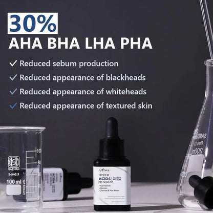 IsntreeISNTREE Hyper Acid 4 (AHA BHA PHA LAH) 30 Serum 20mlMood Arabia