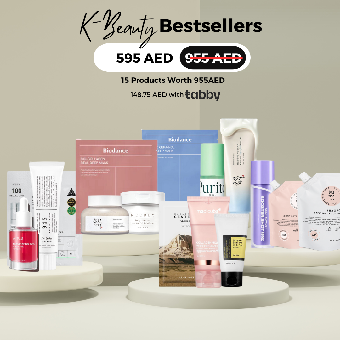 Kbeauty Bestsellers Worth 955 AED (15 Products) Limited Quantity