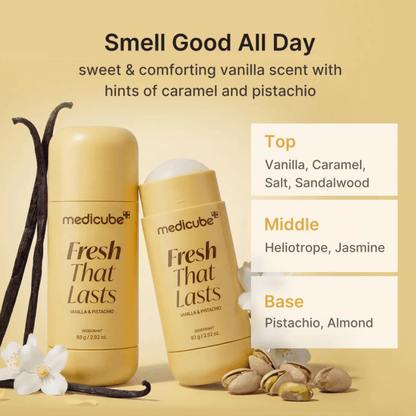 MedicubeKojic Acid Brightening Deodorant (Vanilla &amp; Pistachio) 83gMood Arabia8800366240544