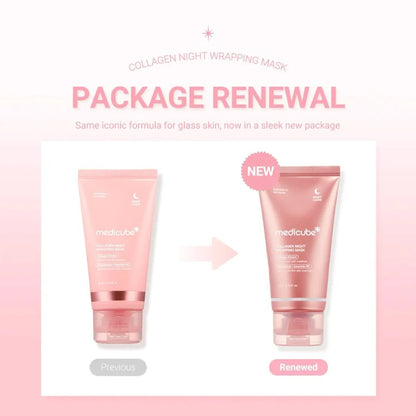 MedicubeMedicube Collagen Night Wrapping Cream 75ml ( NEW PACKAGING)Mood Arabia8809960356279