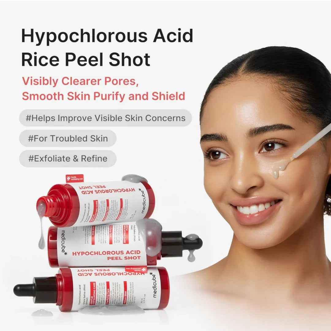 MedicubeMedicube Hypochlorous Acid Rice Peel Shot 80mlMood Arabia