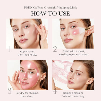 MedicubeMedicube PDRN Pink Caffeine Night Wrapping Mask 75mlMood Arabia8800289474774