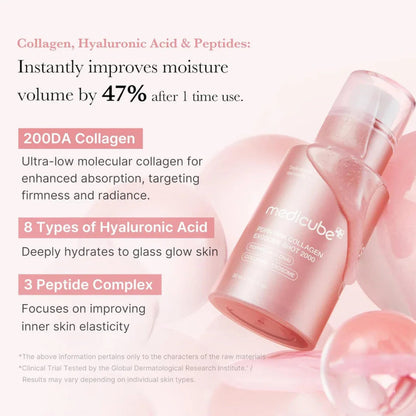MedicubeMedicube PDRN Pink Collagen Exosome Shot Serum 2,000 PPM 30mlMood Arabia