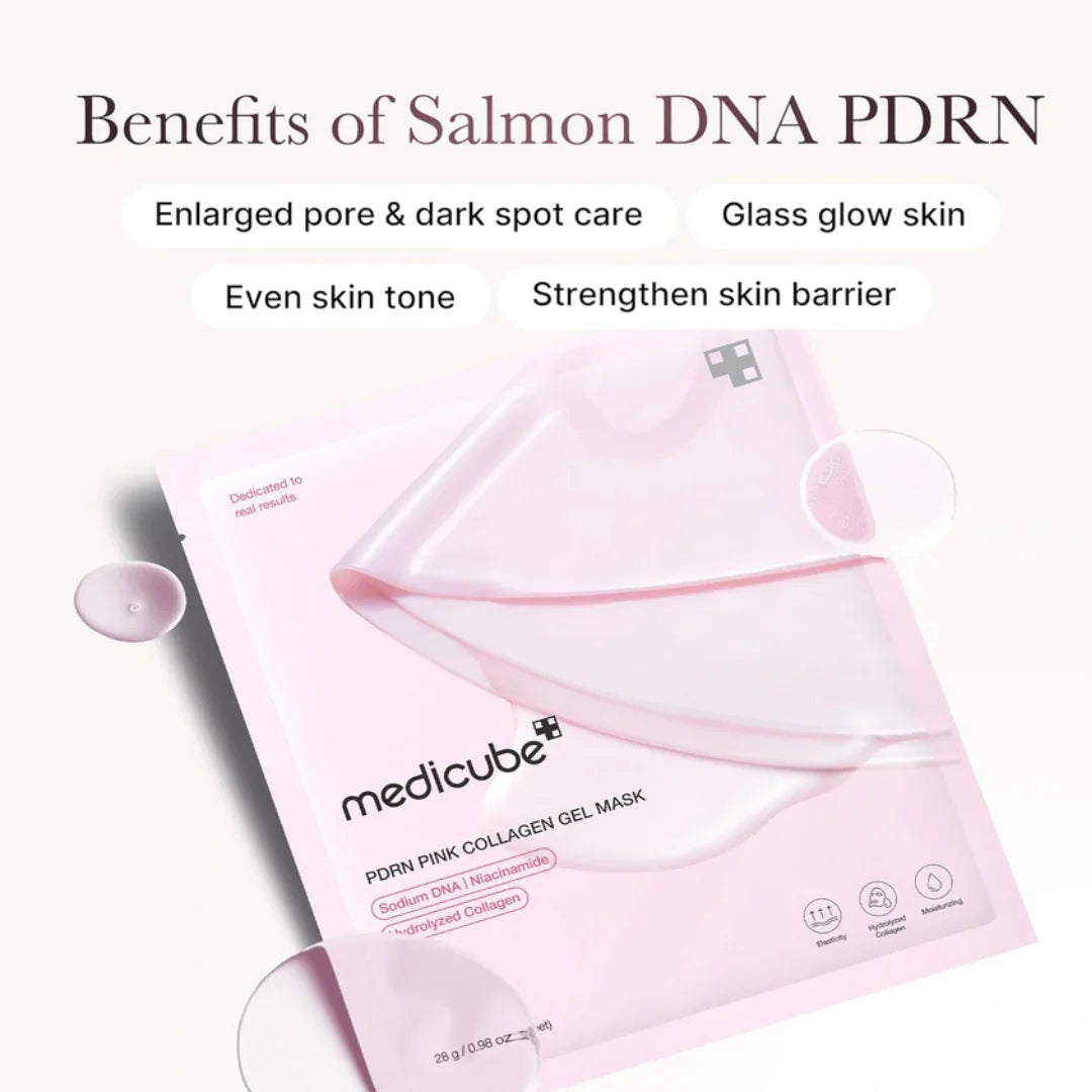 MedicubeMedicube PDRN Pink Collagen Gel Mask 1 PcMood Arabia8800256108046
